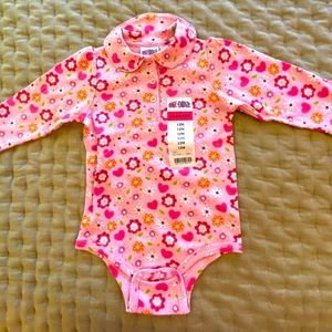 Okie-Dokie Bodysuit | Size 12 Month | Tea Rose |NWT | Long Sleeve